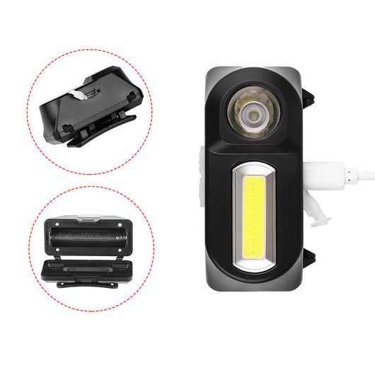 Linterna Frontal LED Recargable USB - Luz Potente para Trabajo - Image 10