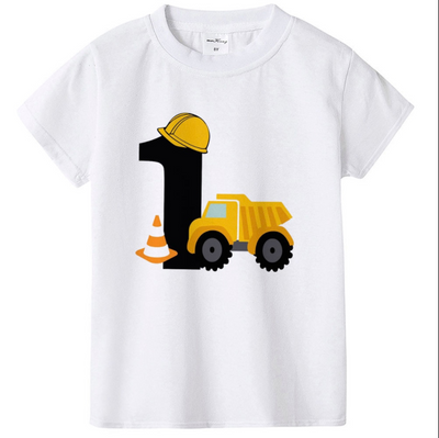 Playera Infantil Cuello Redondo Manga Corta