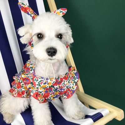Vestido Fresco de Verano para Perros Pequeños