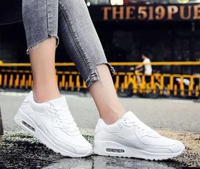 Zapatillas Deportivas Coreanas para Mujer con Suela Gruesa Elevada y Diseño Ligero - Image 14