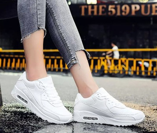 Zapatillas Deportivas Coreanas para Mujer con Suela Gruesa Elevada y Diseño Ligero - Image 14
