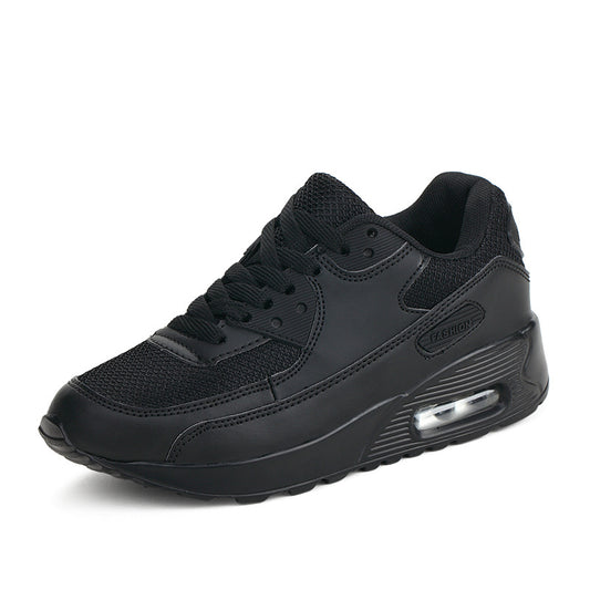Zapatillas Deportivas Coreanas para Mujer con Suela Gruesa Elevada y Diseño Ligero