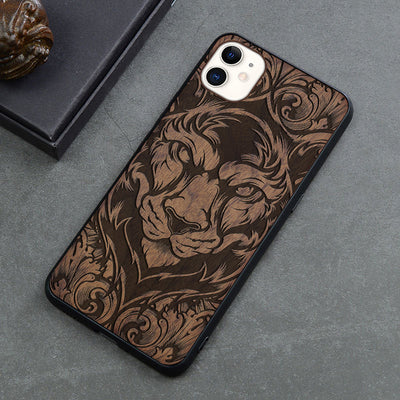 Funda Retro de Madera para iPhone 12 Mini - Protección Antiimpactos - Image 16