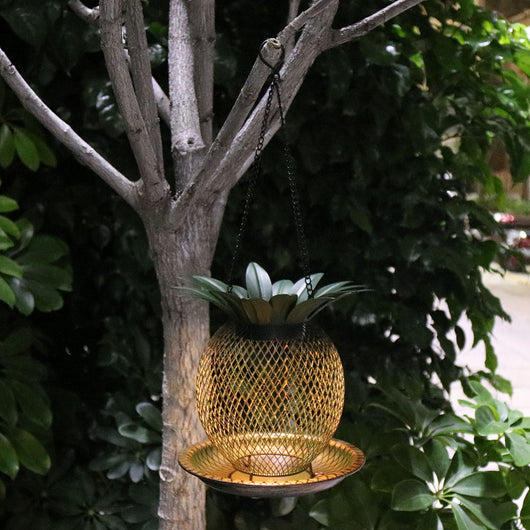 Comedero Colgante para Colibríes con Diseño de Piña - Image 4
