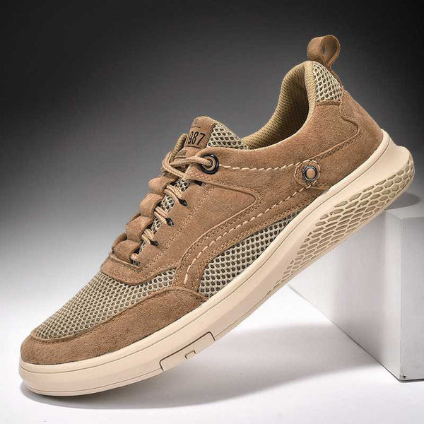 Tenis Deportivos Transpirables de Malla para Hombre - Comodidad de Verano