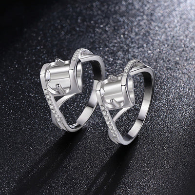 Anillo de Diamante Moissanita 50 Puntos - Colección Angel's Kiss - Image 8