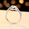 Anillo de Diamante Moissanita 50 Puntos - Colección Angel's Kiss