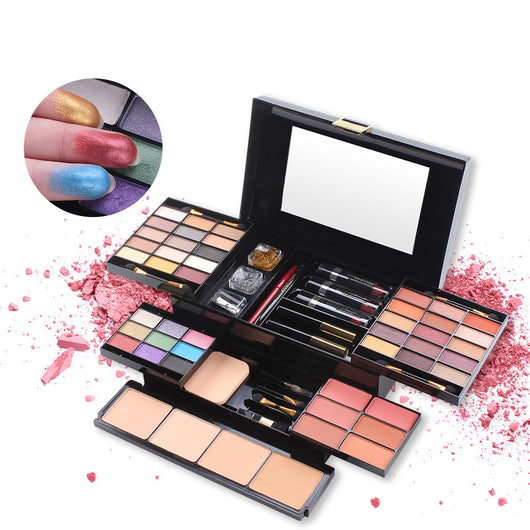 Paleta de Sombras Mate Profesional - Organizador de Maquillaje Multifunción - Image 9