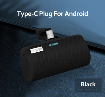 Batería Portátil Universal con Carga Inalámbrica y USB-C
