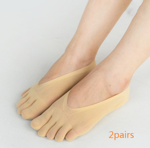 Calcetines Ultradelgados de Dedos Separados para Mujer - Diseño Minimalista Cuatro Estaciones - Image 8