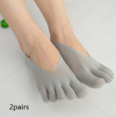 Calcetines Ultradelgados de Dedos Separados para Mujer - Diseño Minimalista Cuatro Estaciones - Image 10