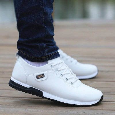 Zapatos Casuales de Cuero PU para Hombre - Sneakers Transpirables y Cómodos - Image 17