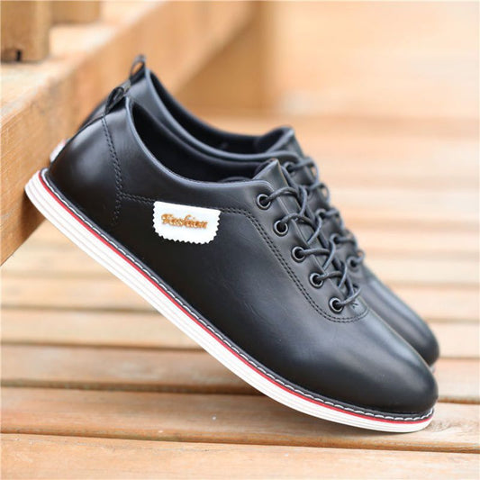 Zapatos Casuales de Cuero PU para Hombre - Sneakers Transpirables y Cómodos