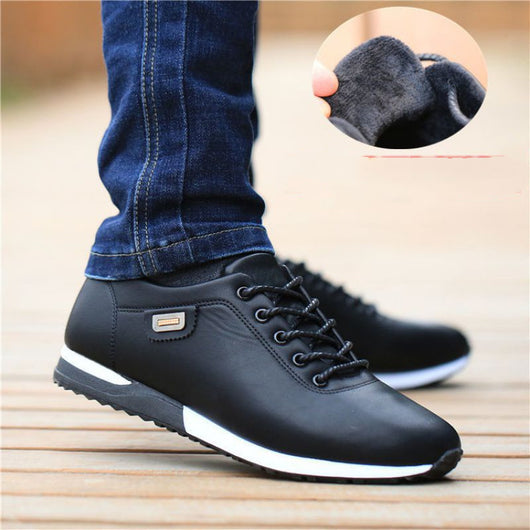 Zapatos Casuales de Cuero PU para Hombre - Sneakers Transpirables y Cómodos - Image 5