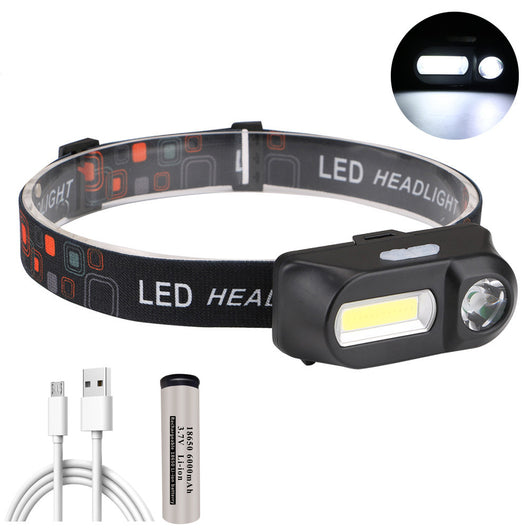 Linterna Frontal LED Recargable USB - Luz Potente para Trabajo - Image 6