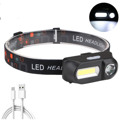 Linterna Frontal LED Recargable USB - Luz Potente para Trabajo - Image 7