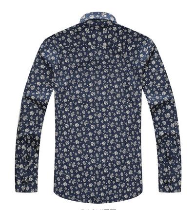 Camisa Casual Slim Fit con Estampado Moderno para Hombre - Image 2