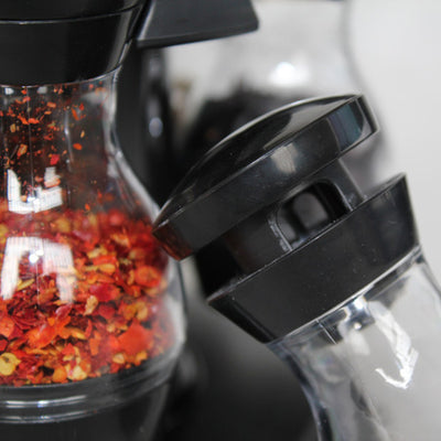 Organizador de Especias Giratorio de Doble Nivel para Cocina - Image 7
