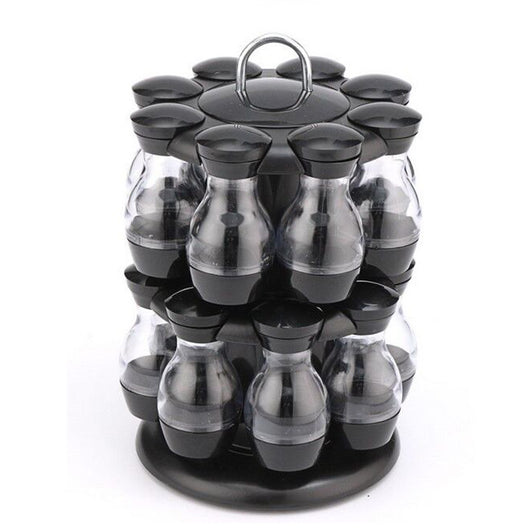 Organizador de Especias Giratorio de Doble Nivel para Cocina - Image 5