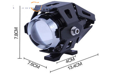 Faros Auxiliares LED U5 de Alta Potencia para Moto, 12V a Prueba de Agua - Image 8