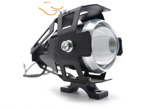 Faros Auxiliares LED U5 de Alta Potencia para Moto, 12V a Prueba de Agua