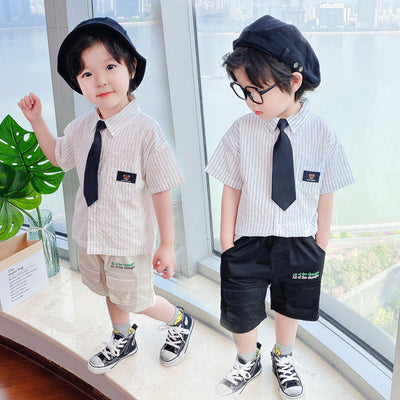 Conjunto de Dos Piezas en Algodón para Niños - Ropa Deportiva Moderna - Image 8