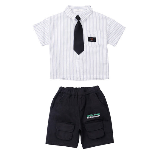 Conjunto de Dos Piezas en Algodón para Niños - Ropa Deportiva Moderna - Image 4