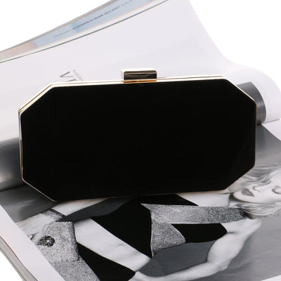 Bolso de Noche Terciopelo Clutch Elegante para Eventos - Image 11