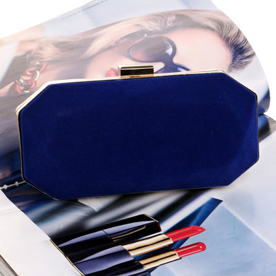 Bolso de Noche Terciopelo Clutch Elegante para Eventos - Image 4