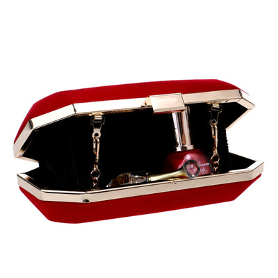 Bolso de Noche Terciopelo Clutch Elegante para Eventos - Image 6