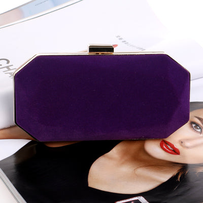 Bolso de Noche Terciopelo Clutch Elegante para Eventos - Image 3