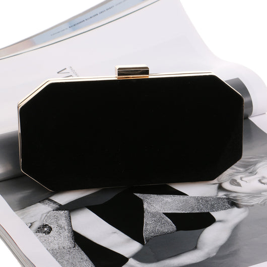 Bolso de Noche Terciopelo Clutch Elegante para Eventos - Image 5