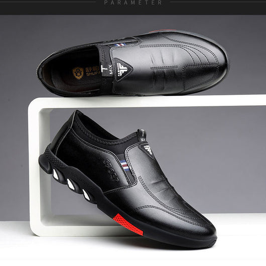 Zapatos de Cuero para Hombre Primavera Business Casual Cómodos - Image 5