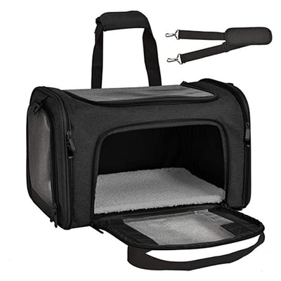 Bolsa de Transporte para Mascotas - Mochila de Hombro Cómoda y Segura