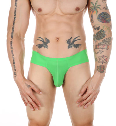 Calzoncillos de Seda de Hielo para Hombre de Una Pieza, Transpirables y de Color Sólido - Image 16