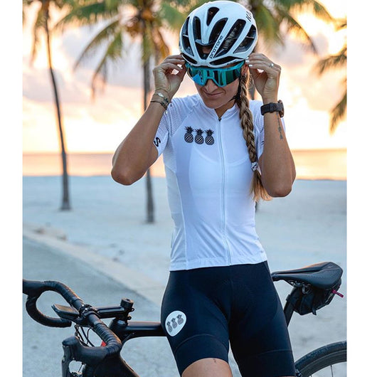 Jersey de Ciclismo para Mujer con Estampado de Piña - Conjunto Completo de Ropa de Ciclo - Image 8