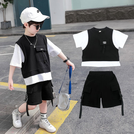 Overol Corto de Verano para Niños - Cómodo y Fresco - Image 6