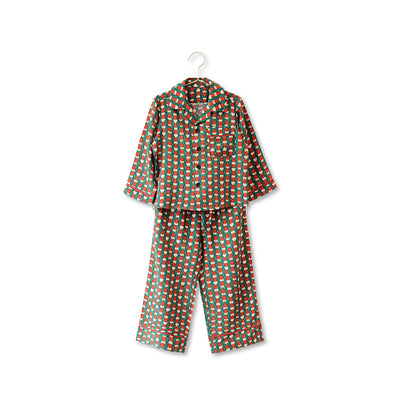 Conjuntos de Algodón Estampados Retro para Niños y Niñas - Image 9