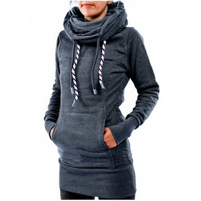 Suéter de Velvet Lana con Cuello Apilado - Largo Medio para Mujer - Image 8