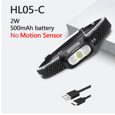 Linterna Frontal LED Recargable Shenhuo - Alta Potencia y Batería Duradera