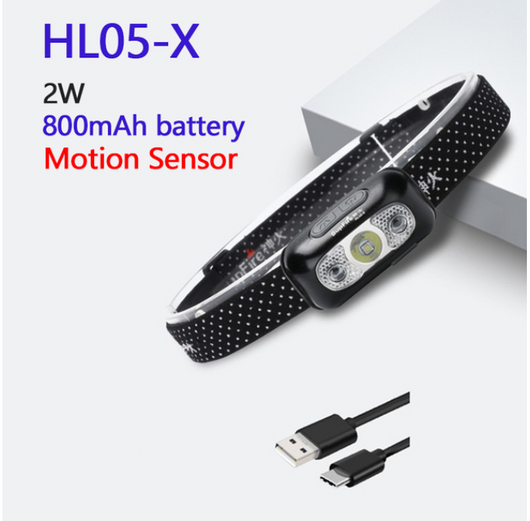 Linterna Frontal LED Recargable Shenhuo - Alta Potencia y Batería Duradera - Image 2