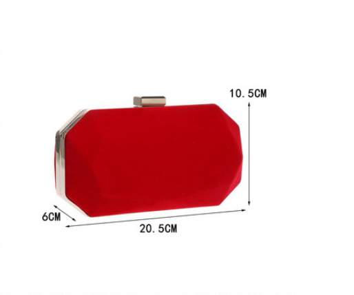 Bolso de Noche Terciopelo Clutch Elegante para Eventos - Image 7