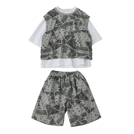 Conjunto Elegante de Tres Piezas para Niño - Estilo Moderno