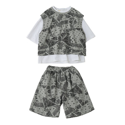 Conjunto Elegante de Tres Piezas para Niño - Estilo Moderno