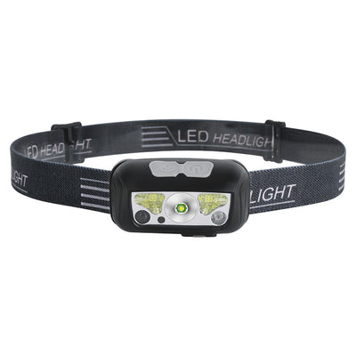 Luz Frontal LED con Sensor de Movimiento y Carga USB - Potente Linterna para Correr - Image 7