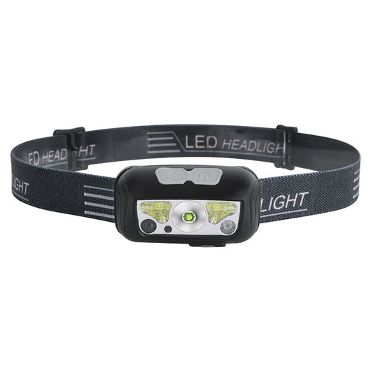 Luz Frontal LED con Sensor de Movimiento y Carga USB - Potente Linterna para Correr - Image 7