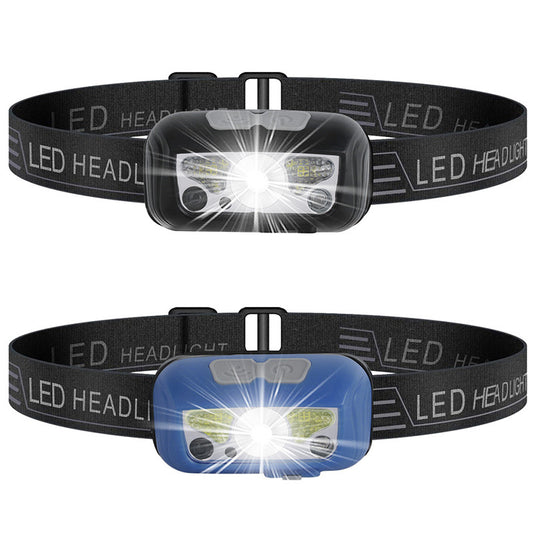 Luz Frontal LED con Sensor de Movimiento y Carga USB - Potente Linterna para Correr - Image 2
