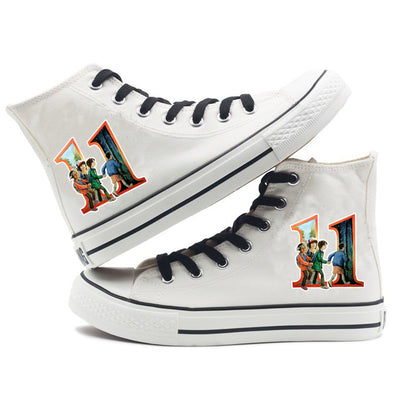 Zapatillas Stranger Things para Parejas - Lona Altas - Image 4