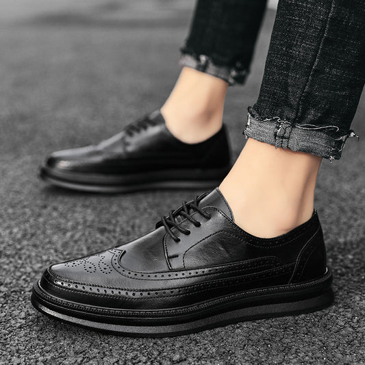 Zapatos Casuales Tipo Oxford Británico con Suela Reforzada para Hombre - Image 2