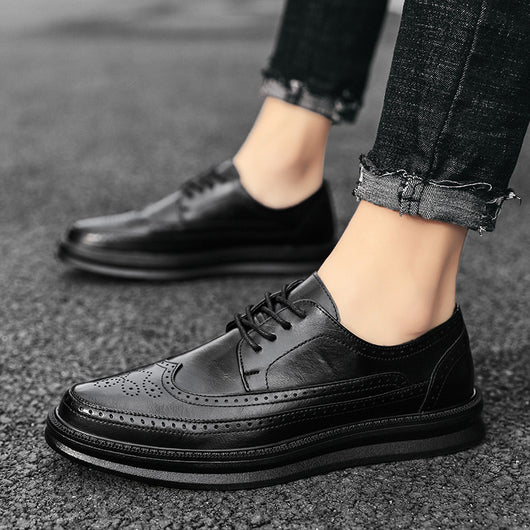 Zapatos Casuales Tipo Oxford Británico con Suela Reforzada para Hombre - Image 2